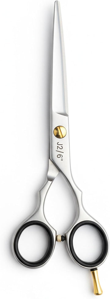 G4 J2 Japanese Steel Barber Hair Cutting Scissors Shears Tempered Stainless Razor Sharp Mustache Haircut Hairdresser