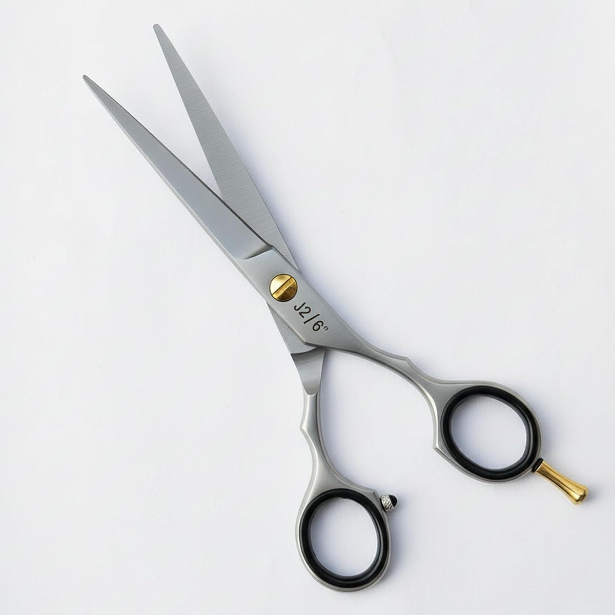 G4 J2 Japanese Steel Barber Hair Cutting Scissors Shears Tempered Stainless Razor Sharp Mustache Haircut Hairdresser