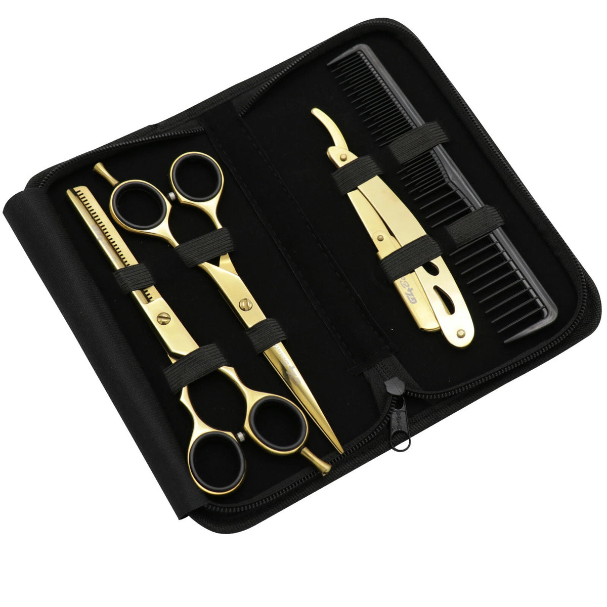 Professional Barber Hair Cutting Thinning Scissors Shears Kit Salon Hairdressing